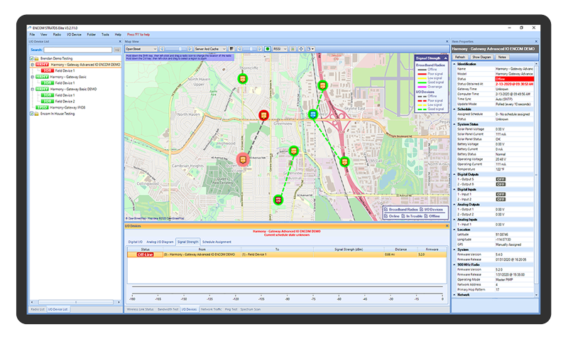 Stratos Elite Software - Encom Wireless Data Solutions